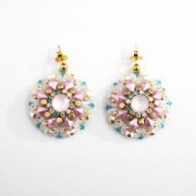 Facetado 4 mm Cristal Perla Melocotón x50