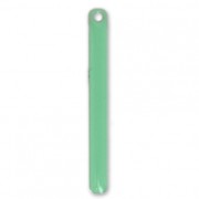 Dije con forma de barra de metal y resina epoxi 3x28 mm Mint x4|raw }}