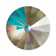 Cabuchón PureCrystal 1122 Rivoli 12 mm Crystal Army Green DeLite x1