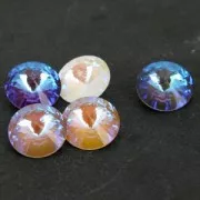 Cabuchón PureCrystal 1122 Rivoli 12 mm Crystal Army Green DeLite x1