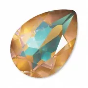 Cabuchón PureCrystal 4320 14x10 mm Crystal Ochre DeLite x1