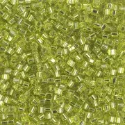 Cubos Miyuki 1.8 mm SB18-0014 - Chartreuse Silver Lined x10g