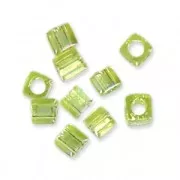 Cubos Miyuki 1.8 mm SB18-0258 - Transparent Chartreuse AB x10g