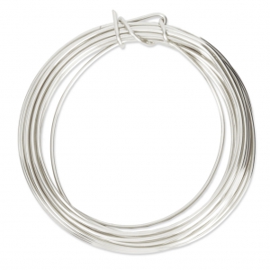 Hilo de cobre Craft Wire flexible 1.29 mm plateado x 4.57 m