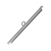 Terminal para tejido de cuentas rocallas & Delica Miyuki  32 mm rodiado x1