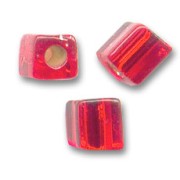 Cubos Miyuki 4 mm SB4-11 - Ruby Silver Lined x10g|raw }}