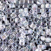 Cubos Miyuki 3 mm SB3-250 - Crystal AB x10g
