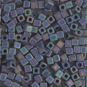 Cubos Miyuki 3 mm SB3-401FR - Black Mat AB x10g