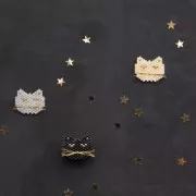 Base para pin para hacer creaciones de 10 mm dorado con oro fino x1