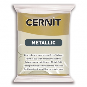 Pasta arcilla polimérica Cernit Metallic 56gr Oro Antiguo