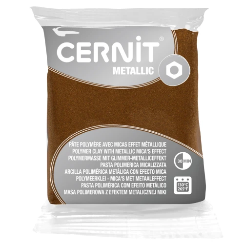 Pasta arcilla polimérica Cernit Metallic 56gr Bronce Antiguo