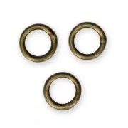 Anillas cerradas 5x0.9 mm bronce x25
