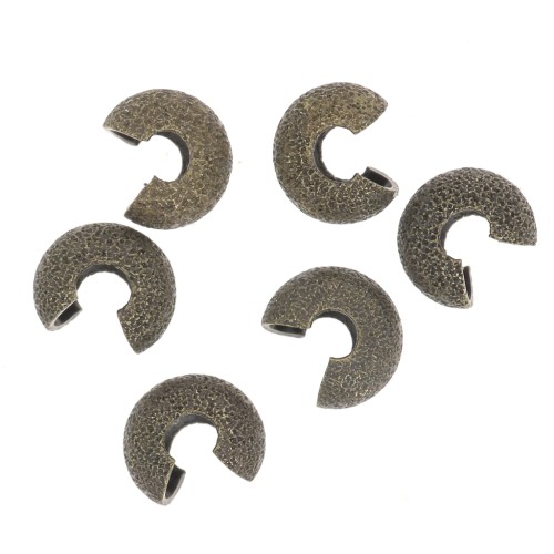 Tapachafas diamantadas 5.5 mm bronce x50