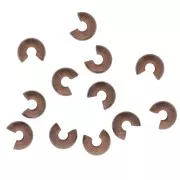 Tapachafas 4 mm cobre antiguo x50