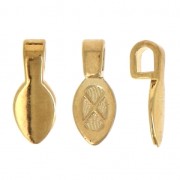 Enganche colgante para pegar 17 mm dorado con oro fino x1|raw }}