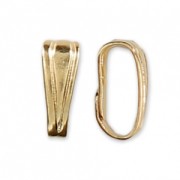 Enganches para colgante 6 mm dorado con oro fino x20|raw }}