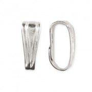 Enganches para colgante 6 mm Chapado en plata fina x20|raw }}