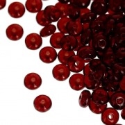 Pastillas de vidrio 4 mm Siam x50