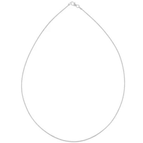 Gargantilla cadena malla omega - 1.2 mm de Plata 925 x42 cm