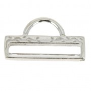 Terminal Bagpara tejido de cuentas rocallas & Delica Miyuki 18 mm de Plata 925 x1|raw }}