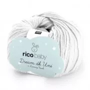 Lana Rico Baby Dream dk Uni Blanc (n°001) x 50g