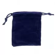 Bolsa de terciopelo para regalo joyas 100x120 mm Sapphire x1