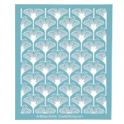 Silk Screen para arcilla polimérica 125x150 mm - Motivo Ginkgo|raw }}