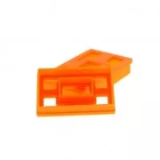 2 moldes calados para moldeado y arcilla poliméric - Rectangular