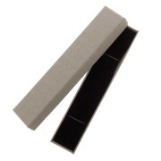 Caja para joyería de fantasía para pulsera y reloj 21.5x4x2.5 cm Gris