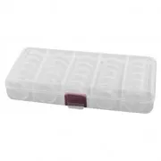 Caja para guardar cuentas, rocallas, flores secas,  19x9.5x3 cm 25 cajas