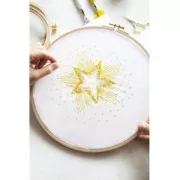 Hilo para bordar DMC Mouliné Etoile 617 Granit Gris (C318) x8m