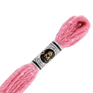 Hilo para bordar DMC Mouliné Etoile 617 Rosa Bonbon (C603) x8m