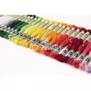 Hilo para bordar DMC Mouliné Etoile 617 Rosa Bonbon (C603) x8m