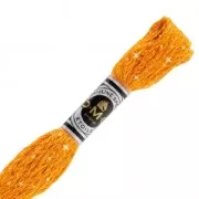 Hilo para bordar DMC Mouliné Etoile 617 Naranja (C740) x8m