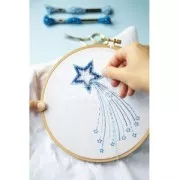 Hilo para bordar DMC Mouliné Etoile 617 Naranja (C740) x8m