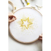 Hilo para bordar DMC Mouliné Etoile 617 Verde Oscuro (C840) x8m