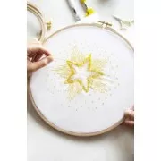 Hilo para bordar DMC Mouliné Etoile 617 Amarillo Curry (C972) x8m