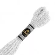 Hilo para bordar DMC Mouliné Etoile 617 Blanco (CBLANC) x8m