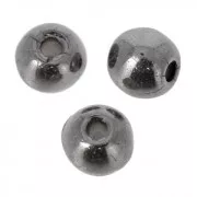 Cuentas Checas redondas 3 mm Chrome x50
