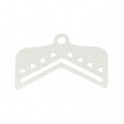 Terminal para tejido de cuentas Miyuki 11/0 Perles & co 18 mm de Plata 925|raw }}