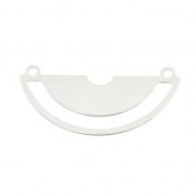 Entrepieza para tejido de cuentas Miyuki 11/0 by Perles&co 11x24 mm de Plata 925|raw }}