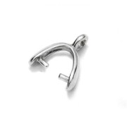 Enganche colgante 10 mm de Plata 925 x1