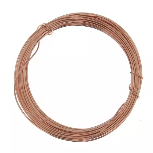 Hilo de cobre pelado 0.80 mm x 6 m