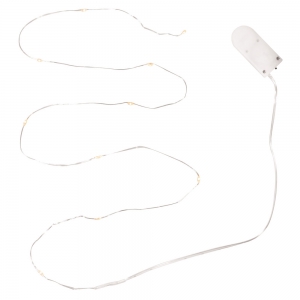 Guirnalda luminosa para decorar 10 bombillas LED con hilo Transparent x1.2 m