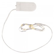 Guirnalda luminosa para decorar 10 bombillas LED con hilo Transparent x1.2 m