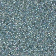 Rocalla Miyuki 15/0 263 - Sea Foam Lined Crystal AB x 8g|raw }}