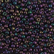 Rocalla Miyuki 8/0 454 - Metallic Dark Plum Iris x8g|raw }}