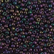 Rocalla Miyuki 8/0 454 - Metallic Dark Plum Iris x8g