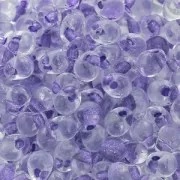 Mini-gotas Miyuki 3.4 mm DPF40 - Sparkling Purple Lined Crystal x8g