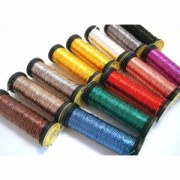 Hilo metalizado Kreinik Japonés para el bordado de oro  -7 -Parrot Green (108J) x10m